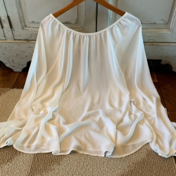 One Left! PLUS Boho Chiffon Blouse - Picture 4 of 4